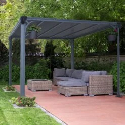 10x10 Palram Canopia Milano 3000 Garden Gazebo