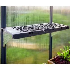 2' X 1' Palram Canopia Leaves Greenhouse Shelves - 2 Pack (0.65m X 0.26m)