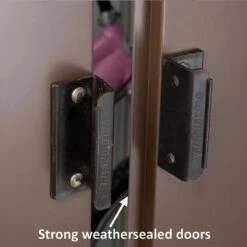 8' X 5' Yardmaster TopLight Pent Metal Shed (2.38m X 1.59m) -Halls || Lifetime || Keter Sales 02 85sp18 8 x 5 yardmaster toplight pent metal shed feature1 min 1