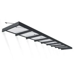 27’9 X 4’7 Palram Canopia Sophia XL 9000 Grey Clear Door Canopy (8.45m X 1.4m) -Halls || Lifetime || Keter Sales 03 707293 sophia 9000 render min