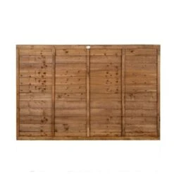 Forest 6' X 4' Brown Pressure Treated Super Lap Fence Panel (1.83m X 1.22m) -Halls || Lifetime || Keter Sales 03 tpsuper64brptr render1 min 1