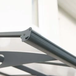 22’ X 4’7 Palram Canopia Herald 6690 Grey Mist Large Door Canopy (6.71m X 1.39m) -Halls || Lifetime || Keter Sales 04 703922 herald 6690 feature1 min