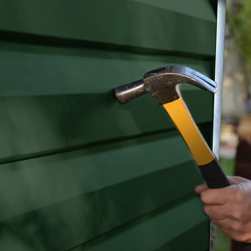6' X 5' Palram Canopia Dark Green Skylight Plastic Shed (1.85m X 1.54m) 5 6' X 5' Palram Canopia Dark Green Skylight Plastic Shed (1.85m X 1.54m) - Image 5