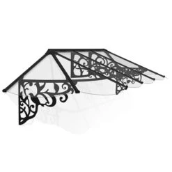10’6 X 2’11 Palram Canopia Lily 3100 Black Clear Large Door Canopy (3.19m X 0.88m) 10 10’6 X 2’11 Palram Canopia Lily 3100 Black Clear Large Door Canopy (3.19m X 0.88m) -Halls || Lifetime || Keter Sales 04 706802 lily 3100 render min