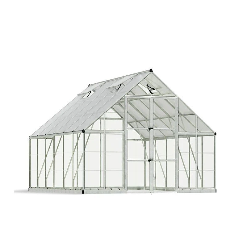 10' X 12' Palram Canopia Balance Silver Greenhouse (3.04m X 3.66m) 4 10' X 12' Palram Canopia Balance Silver Greenhouse (3.04m X 3.66m) - Image 4