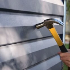 6' X 8' Palram Canopia Grey Skylight Plastic Shed (1.85m X 2.29m) -Halls || Lifetime || Keter Sales 05 705584hd 6x8 palram canopia grey skylight shed feature1 min