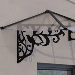 10’6 X 2’11 Palram Canopia Lily 3100 Black Clear Large Door Canopy (3.19m X 0.88m) 11 10’6 X 2’11 Palram Canopia Lily 3100 Black Clear Large Door Canopy (3.19m X 0.88m) -Halls || Lifetime || Keter Sales 05 706802 lily 3100 feature1 min