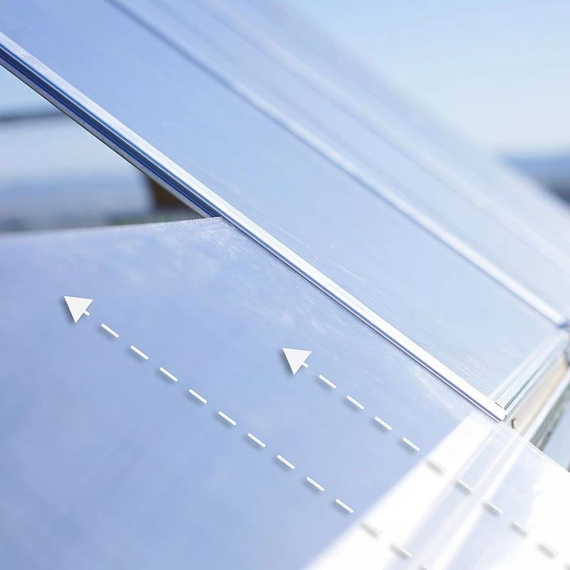 10' X 12' Palram Canopia Balance Silver Greenhouse (3.04m X 3.66m) 5 10' X 12' Palram Canopia Balance Silver Greenhouse (3.04m X 3.66m) - Image 5