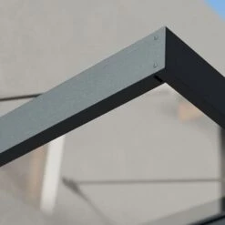 27’9 X 4’7 Palram Canopia Sophia XL 9000 Grey Clear Door Canopy (8.45m X 1.4m) -Halls || Lifetime || Keter Sales 05 707293 sophia 9000 feature2 min