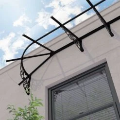 10’6 X 2’11 Palram Canopia Lily 3100 Black Clear Large Door Canopy (3.19m X 0.88m) 12 10’6 X 2’11 Palram Canopia Lily 3100 Black Clear Large Door Canopy (3.19m X 0.88m) -Halls || Lifetime || Keter Sales 06 706802 lily 3100 feature2 min