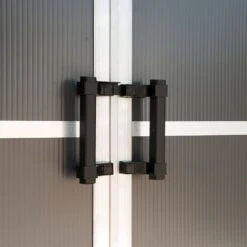 11' X 13.1' Palram Canopia Yukon Dark Grey Skylight Plastic Shed (3.32m X 3.93m) -Halls || Lifetime || Keter Sales 07 705159 11x13 palram canopia yukon shed feature2 min