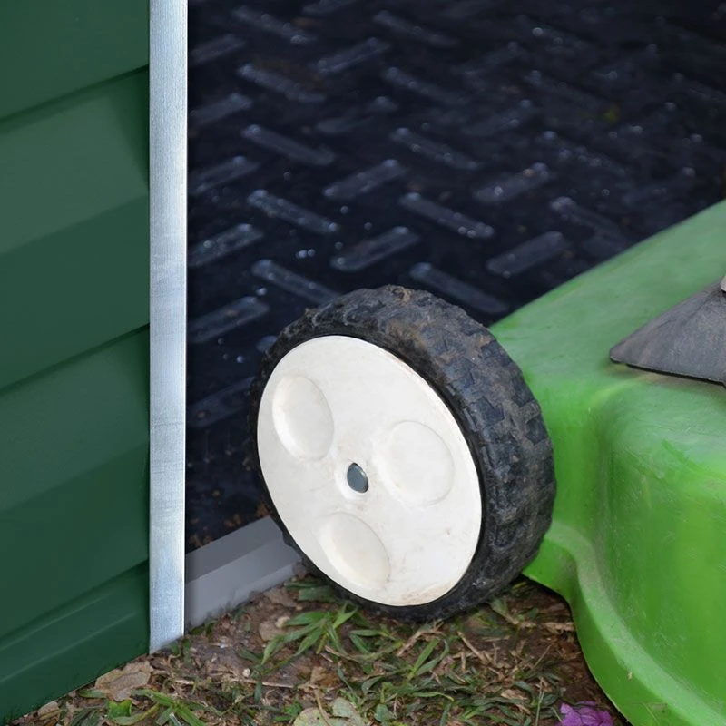 6' X 5' Palram Canopia Dark Green Skylight Plastic Shed (1.85m X 1.54m) 9 6' X 5' Palram Canopia Dark Green Skylight Plastic Shed (1.85m X 1.54m) - Image 9