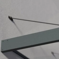 12’5 X 4’7 Palram Canopia Sophia XL 4000 Grey Clear Door Canopy (3.79m X 1.4m) -Halls || Lifetime || Keter Sales 08 706975 sophia 4000 feature4 min