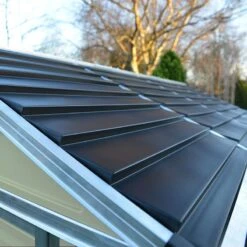 6' X 10' Palram Canopia Tan Skylight Plastic Shed (1.85m X 3m) -Halls || Lifetime || Keter Sales 09 707209hdbun 6x10 palram canopia tan skylight shed feature6 min