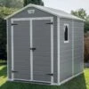 6' X 8' Keter Manor Plastic Garden Shed (1.86m X 2.37m)