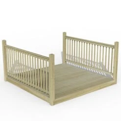 8' X 8' Forest Patio Deck Kit No. 3 (2.4m X 2.4m)