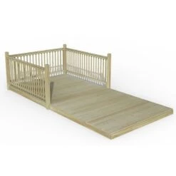 8' X 16' Forest Patio Deck Kit No. 4 (2.4m X 4.8m)