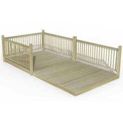 8' X 16' Forest Patio Deck Kit No. 6 (2.4m X 4.8m)