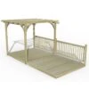 8' X 16' Forest Pergola Deck Kit No. 2 (2.4m X 4.8m)