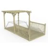 8' X 16' Forest Pergola Deck Kit No. 4 (2.4m X 4.8m)