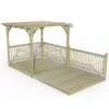 8' X 16' Forest Pergola Deck Kit No. 6 (2.4m X 4.8m)