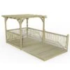 8' X 16' Forest Pergola Deck Kit No. 10 (2.4m X 4.8m)