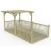 8' X 16' Forest Pergola Deck Kit No. 11 (2.4m X 4.8m)