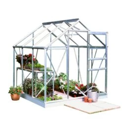 6’4 X 6'5 Halls Popular 66 Small Greenhouse (1.93 X 1.95m) -Halls || Lifetime || Keter Sales 1. popular 66 base 800px cutout