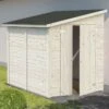 8' X 6' Palmako Mia Heavy Duty Lean To Shed (2.4m X 1.8m)