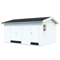 15' X 11' Palmako Olaf Premium (88mm) Multi-room Shed (4.5m X 3.3m) -Halls || Lifetime || Keter Sales 101231 15x11 palmako olaf shed cutout1 min