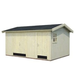 15' X 11' Palmako Olaf Premium (88mm) Multi-room Shed (4.5m X 3.3m) -Halls || Lifetime || Keter Sales 101231 palmako olaf premium multi room shed 88mm cutout min