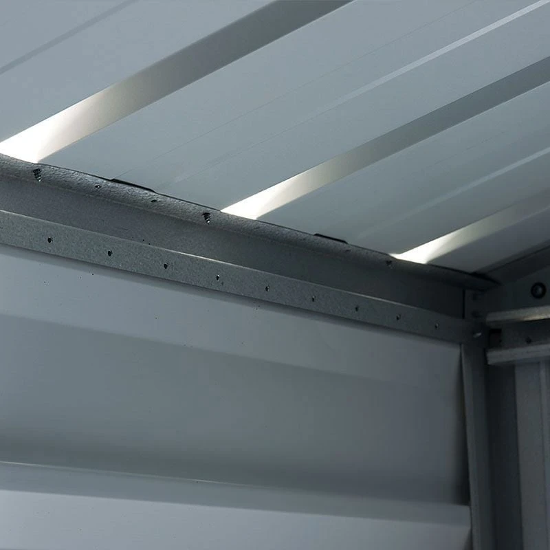 10' X 13' Yardmaster Castleton Anthracite Metal Shed (3m X 3.9m) 6 10' X 13' Yardmaster Castleton Anthracite Metal Shed (3m X 3.9m) - Image 6