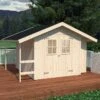 13' X 10' Palmako Marcus Heavy Duty Wooden Apex Shed (3.8m X 2.9m)