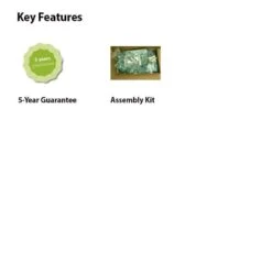 Palmako Valentine 2.8m X 2.3m Premium Log Cabin Shed (28mm) -Halls || Lifetime || Keter Sales 109454 feature3 min 1