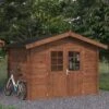 Palmako Valentine 2.8m X 2.3m Premium Log Cabin Shed (28mm)