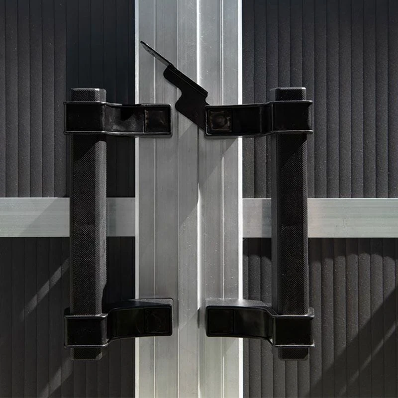 11' X 9' Palram Canopia Yukon Dark Grey Skylight Plastic Shed With WPC Floor (3.3m X 2.7m) 9 11' X 9' Palram Canopia Yukon Dark Grey Skylight Plastic Shed With WPC Floor (3.3m X 2.7m) - Image 9