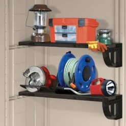 6' X 6' Keter Factor Plastic Garden Shed (1.78m X 1.96m) -Halls || Lifetime || Keter Sales 11 251530 6x6 keter factor feature7 min