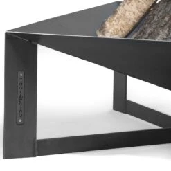 Cook King Cuba Contemporary Steel Fire Bowl -Halls || Lifetime || Keter Sales 111243 cook king cuba steel fire bowl close up min