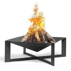 Cook King Cuba Contemporary Steel Fire Bowl -Halls || Lifetime || Keter Sales 111243 cook king cuba steel fire bowl cutout2 min