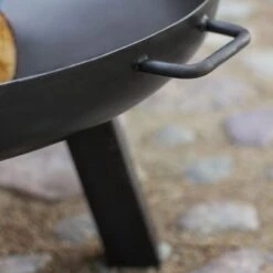 Cook King Polo Steel Fire Bowl - 60cm -Halls || Lifetime || Keter Sales 111256 polo fire bowl feature2 min