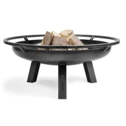 Cook King Porto Steel Fire Bowl - 60cm -Halls || Lifetime || Keter Sales 111265 porto fire bowl render1 min