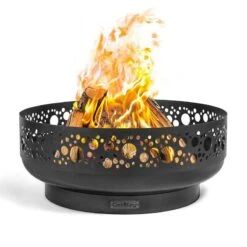 Cook King Boston Decorative Steel Fire Bowl -Halls || Lifetime || Keter Sales 111283 boston fire bowl render2 min