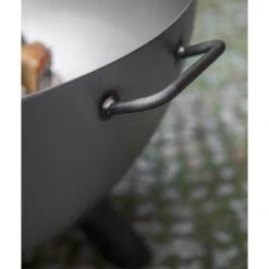 Cook King Kongo Deep Steel Fire Bowl -Halls || Lifetime || Keter Sales 111295 cook king kongo deep steel fire bowl close up3 min