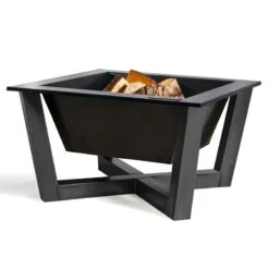 Cook King Brasil Square Steel Fire Bowl - 70cm -Halls || Lifetime || Keter Sales 111343 brasil fire bowl render1 min