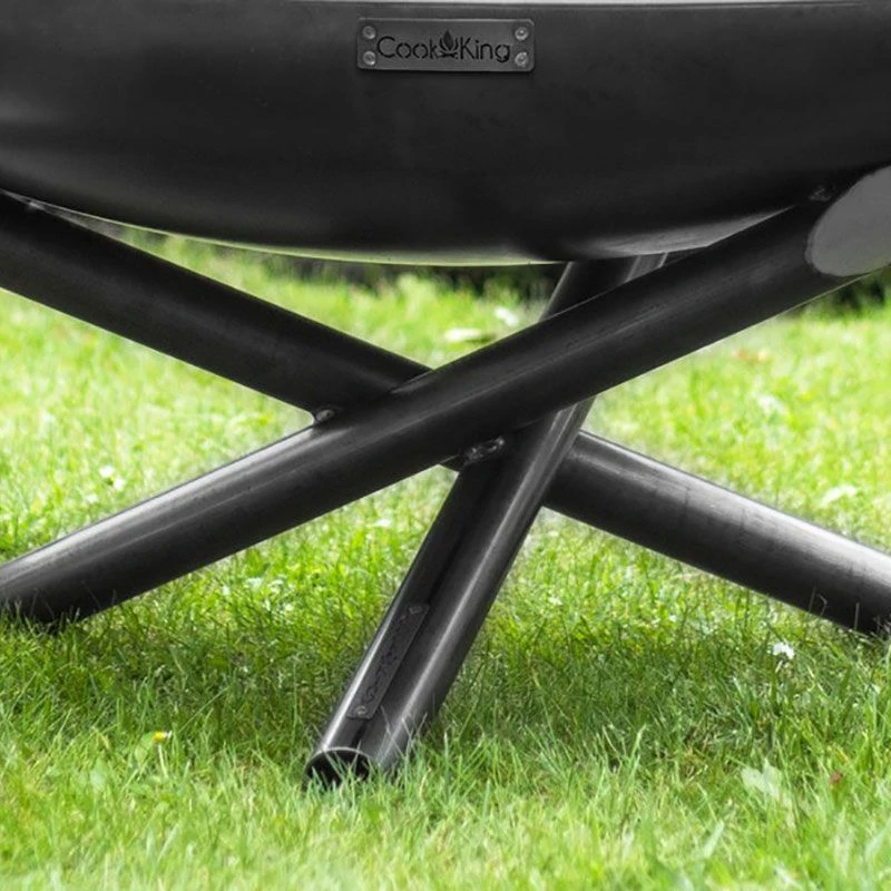 Cook King Indiana Steel Fire Bowl - 80cm 3 Cook King Indiana Steel Fire Bowl - 80cm - Image 3