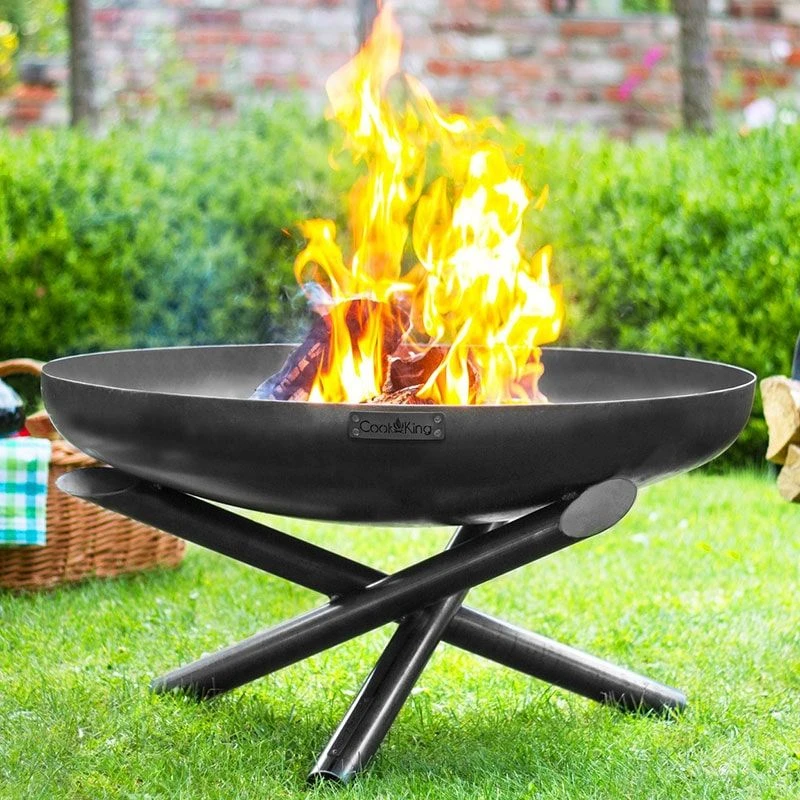 Cook King Indiana Steel Fire Bowl - 100cm 1 Cook King Indiana Steel Fire Bowl - 100cm