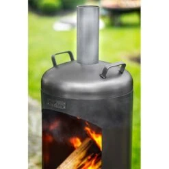 Cook King Faro Garden Stove Fire Pit -Halls || Lifetime || Keter Sales 111480 cook king faro garden stove fire pit close up4 min