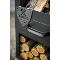 Cook King Rosa Garden Stove Fire Pit And Logstore -Halls || Lifetime || Keter Sales 111485 cook king rosa garden stove fire pit close up4 min 1