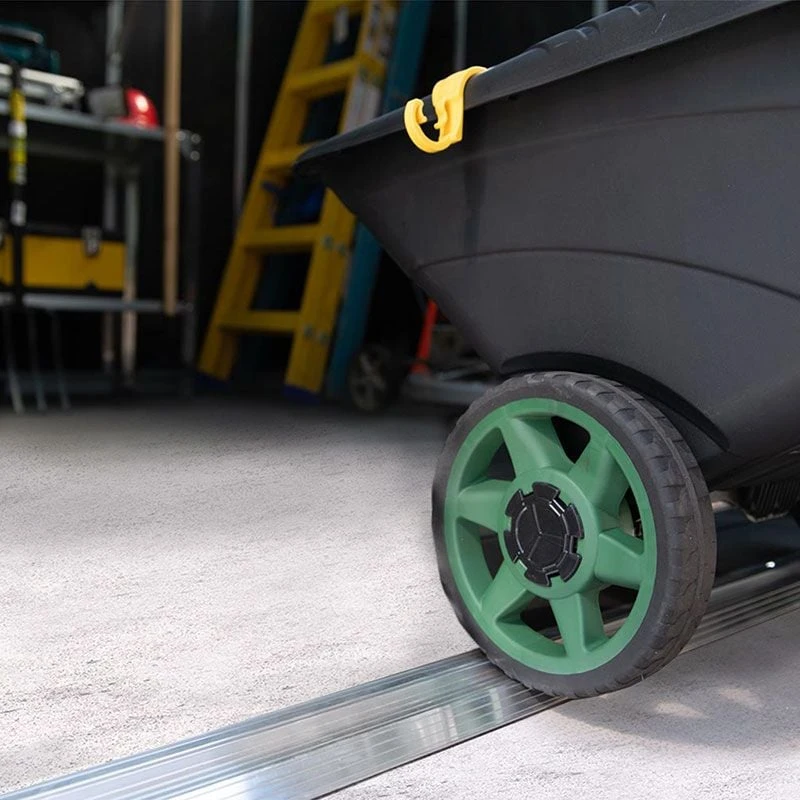 11' X 9' Palram Canopia Yukon Dark Grey Skylight Plastic Shed With WPC Floor (3.3m X 2.7m) 10 11' X 9' Palram Canopia Yukon Dark Grey Skylight Plastic Shed With WPC Floor (3.3m X 2.7m) - Image 10