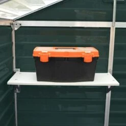 6' X 10' Palram Canopia Green Skylight Plastic Shed (1.85m X 3.04m) -Halls || Lifetime || Keter Sales 11 706037hdbun 6x10 palram canopia green skylight shed feature8 min